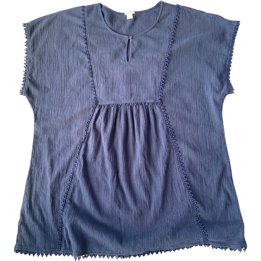 J.Crew Navy beach/swim cover up dress XXL - Picture 3 of 3